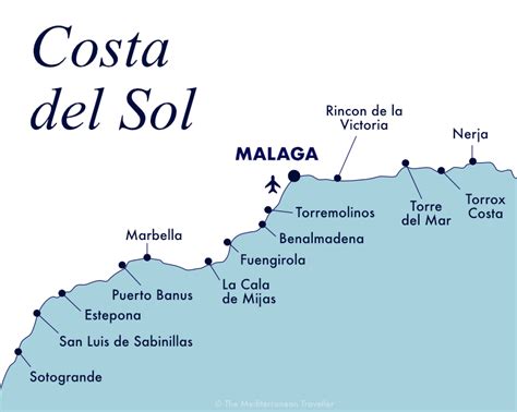 map of southern spain costa del sol